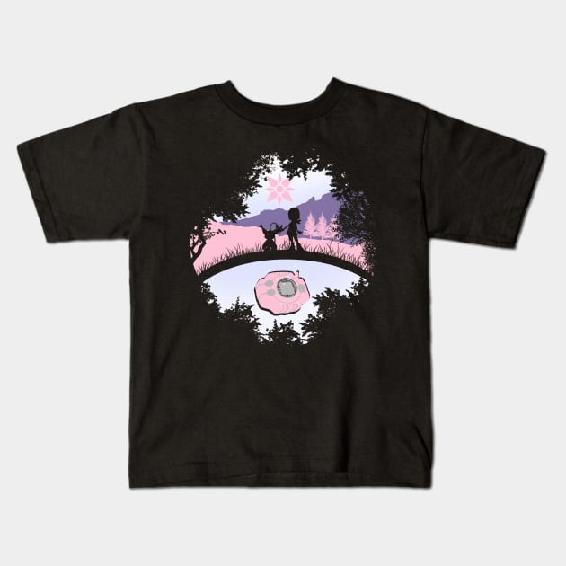 Crest of Light Kids T-Shirt by itsdanielle91